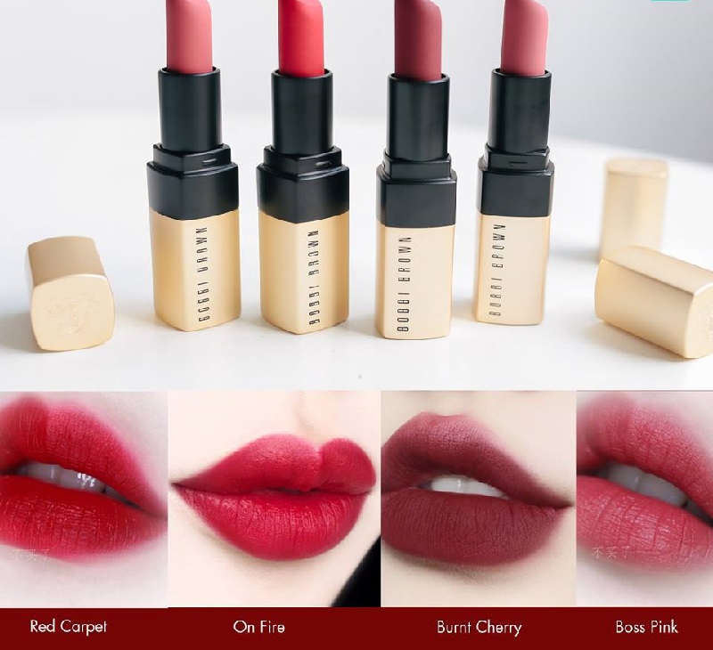 Khả năng lên màu của son Bobbi Brown