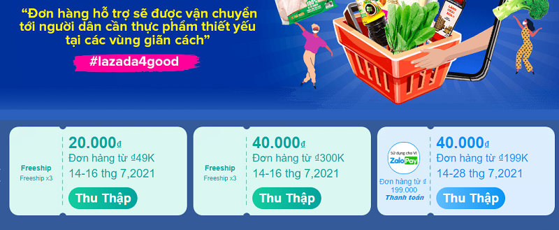 Chương trình siêu thị 0Đ kết hợp với Zalo Pay