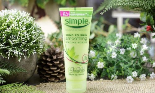 Review 2 tẩy tế bào chết Simple dịu nhẹ an toàn cho mọi loại da