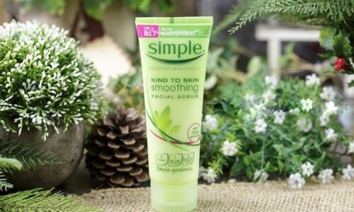 Review 2 tẩy tế bào chết Simple dịu nhẹ an toàn cho mọi loại da