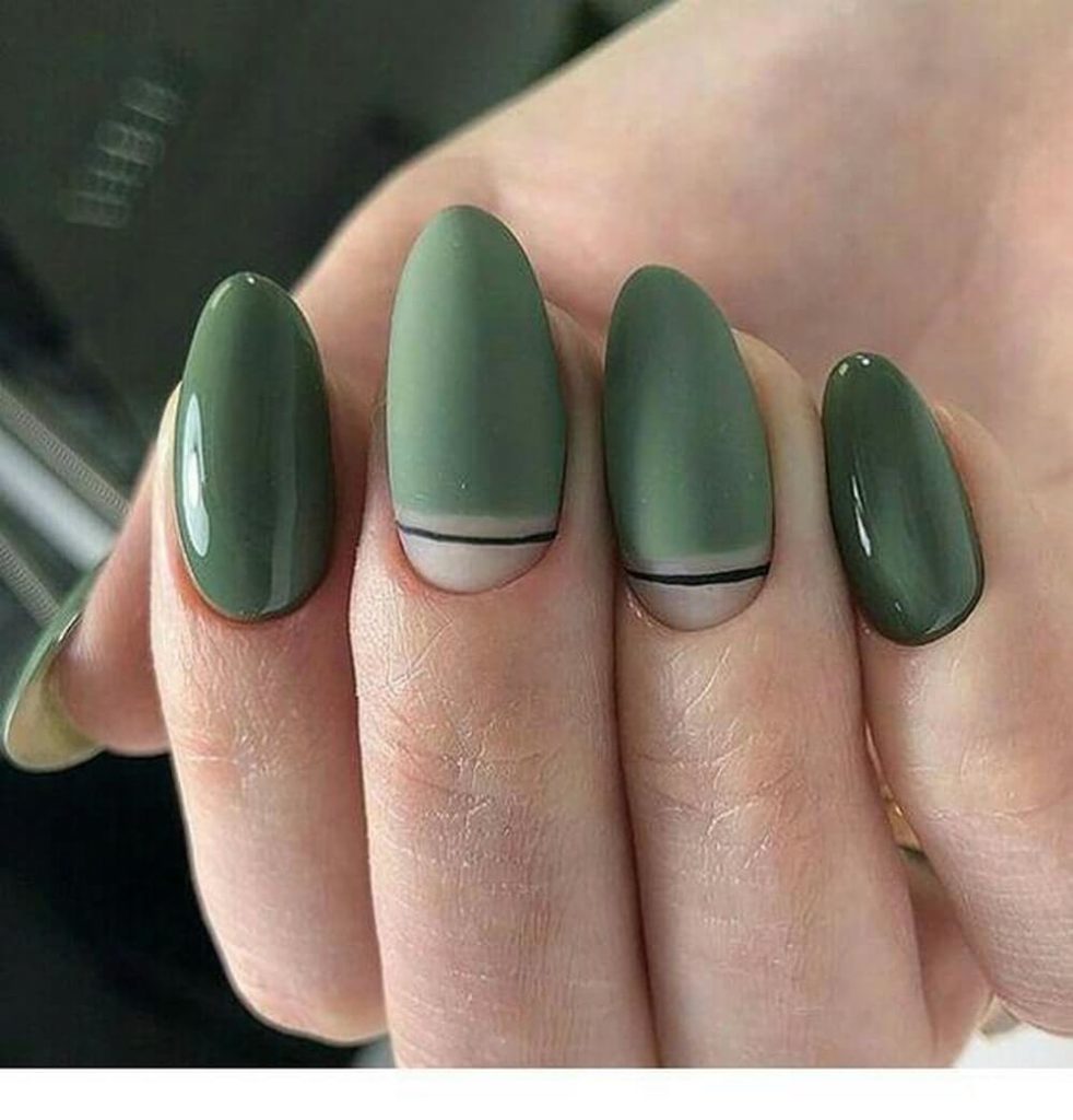 Màu xanh rêu tươi mới