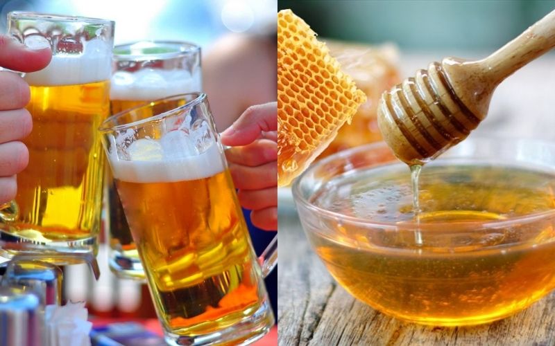 Bia + mật ong