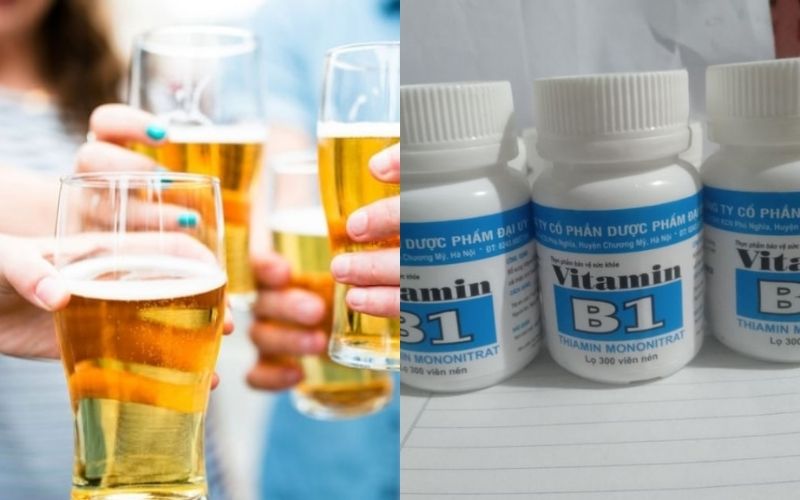 Bia + vitamin B1