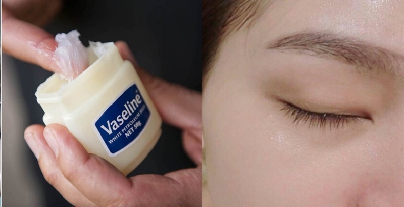 Cách làm lông mi dài và dày nhanh bằng vaseline