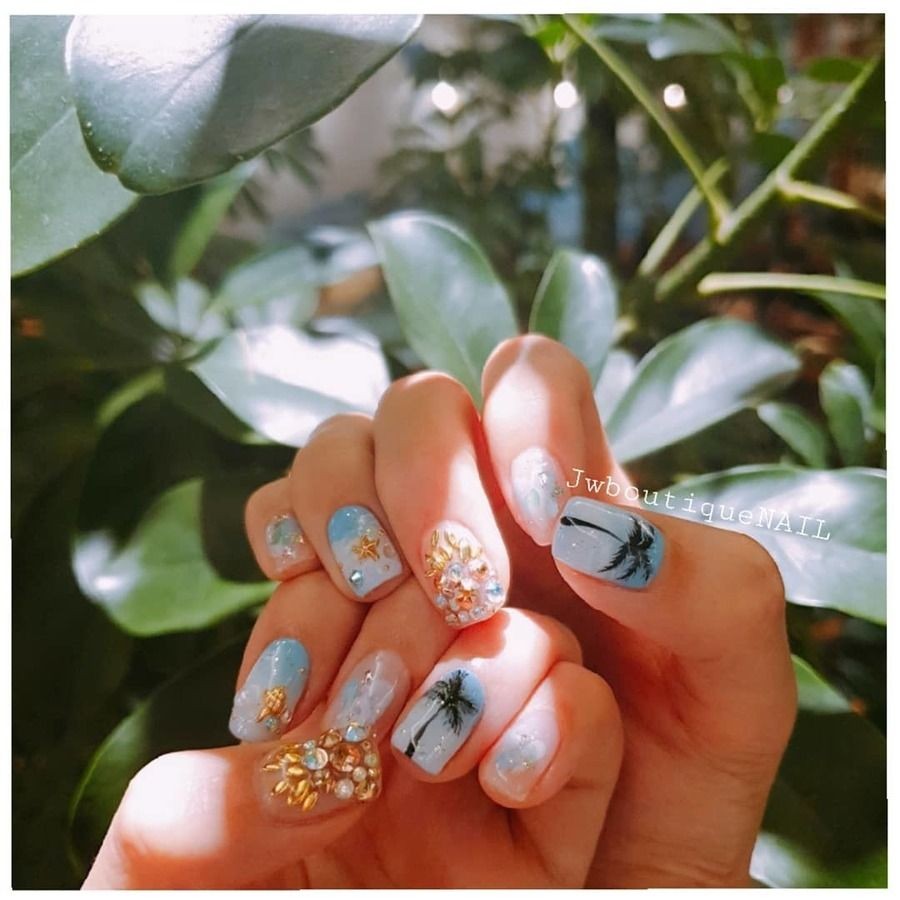 Chia sẻ 3 kiểu nail hình trái thơm siêu đáng yêu 8