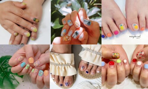 Chia sẻ 3 kiểu nail hình trái thơm siêu đáng yêu