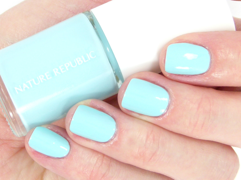 Nail xanh mint 1