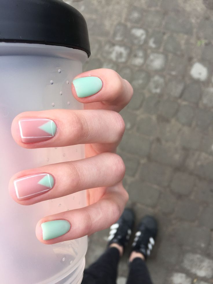 Nail xanh mint 37