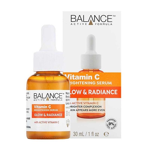 Serum trị mụn thâm Balance Vitamin C Brightening Serum Glow & Radiance
