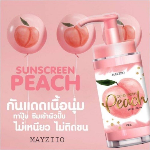Sữa dưỡng thể chống nắng Mayziio Peach Sunscreen SPF 60 PA++