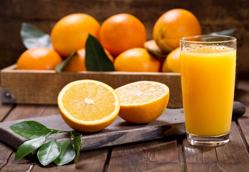 Tác dụng của việc uống nước cam