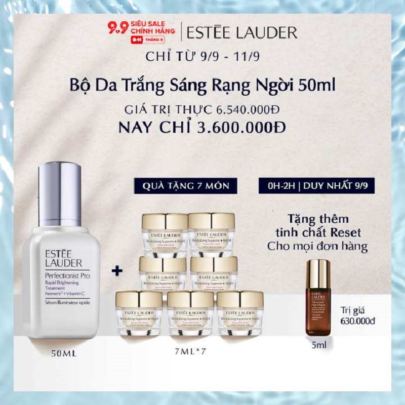 Tinh chất dưỡng trắng và giảm sạm nám của Estee Lauder nay với giá cực ưu đãi