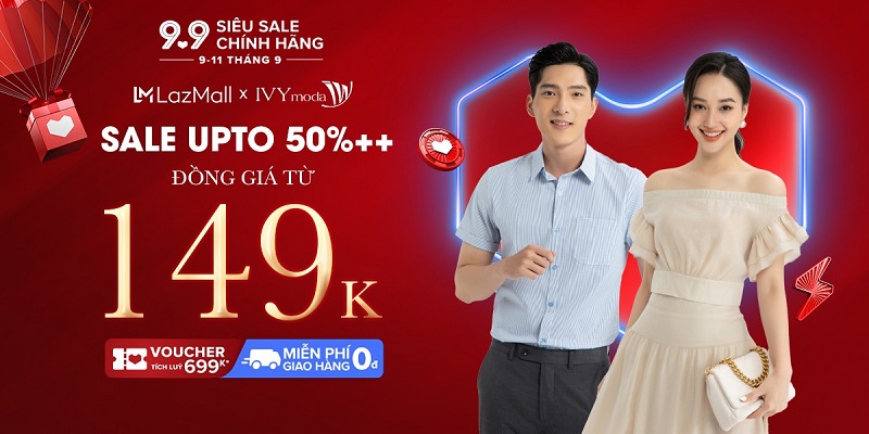 IVY moda sale lớn tại Lazada