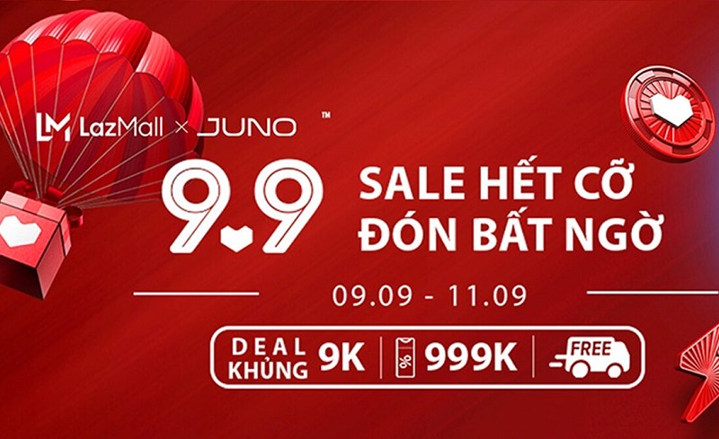 Juno siêu sale tại Lazada 