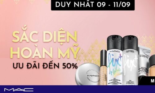 Chốt đơn ngay 6 sản phẩm M.A.C siêu sale tại Lazada 9.9