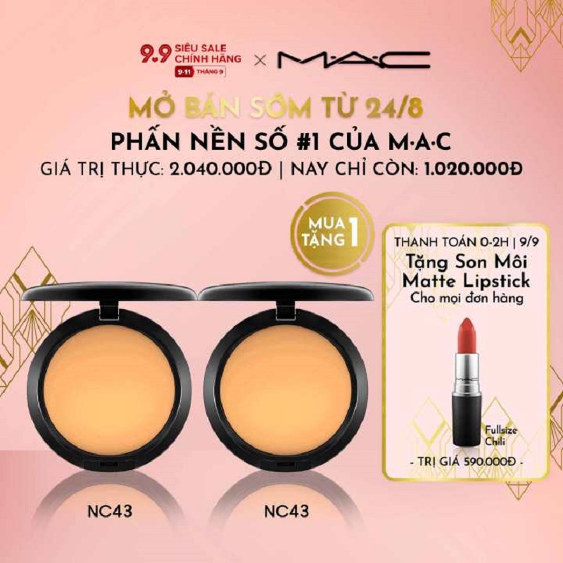 Phấn nền phủ MAC