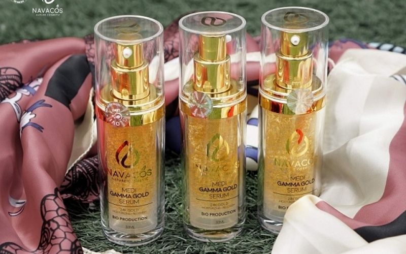 Lưu ý cách dùng serum vàng 24K Navacos