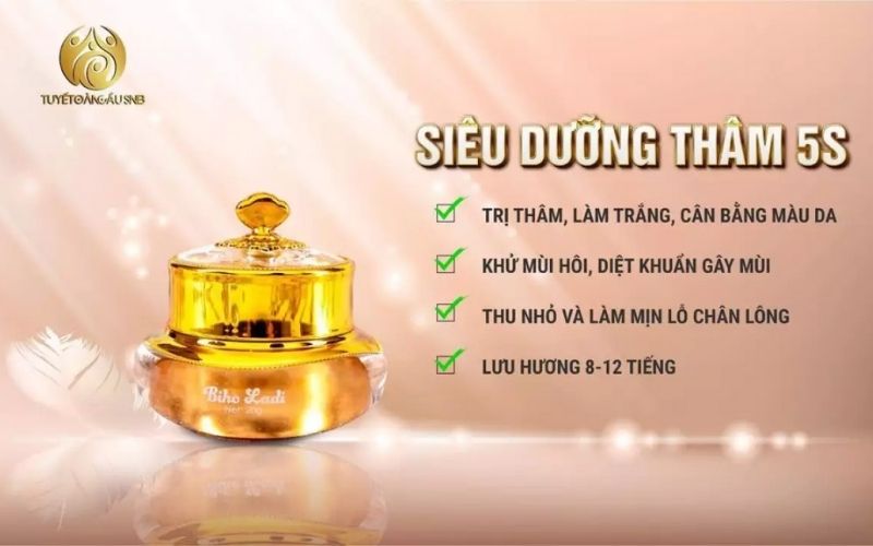 Công dụng trị thâm Biho Ladi