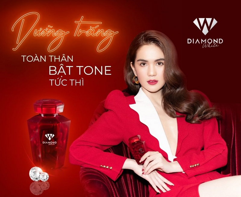 Công dụng viên trắng da Diamond White Ngọc Trinh