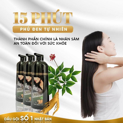 Review dầu gội phủ bạc SIN HAIR có tốt như quảng cáo?