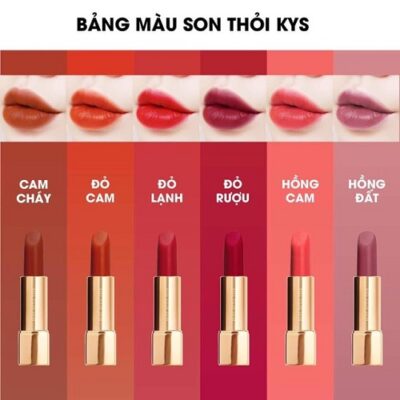 Review 5 son KYS khử chì làm hồng môi có tốt không?