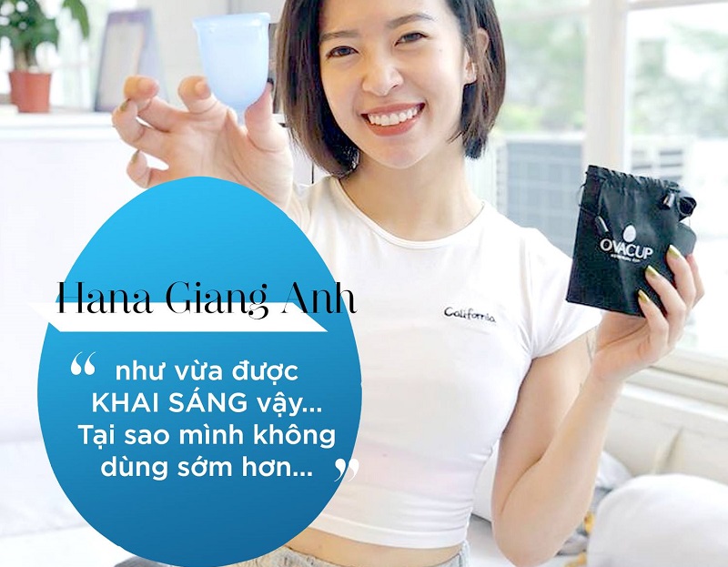 Người dùng nhận xét về cốc nguyệt san Ovacup