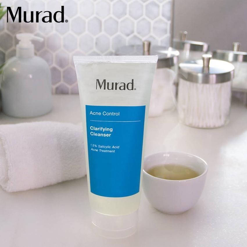 Murad Acne Control Clarifying Cleanser với 1.5% BHA ngăn ngừa mụn