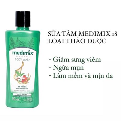Review 5 sữa tắm Medimix trị mụn có đáng sử dụng không?
