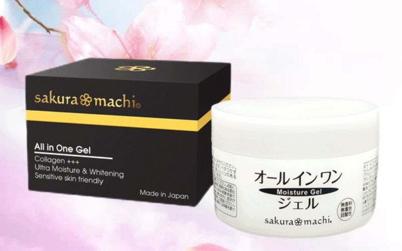 Thiết kế kem dưỡng SAKURAMACHI All In One Gel