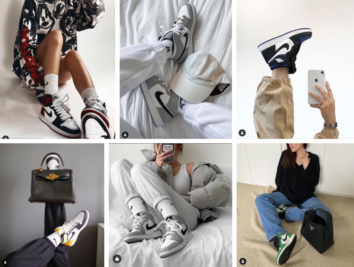 Chia sẻ bí kíp lựa chọn giày Jordan 1 nữ theo nhiều phong cách cá tính