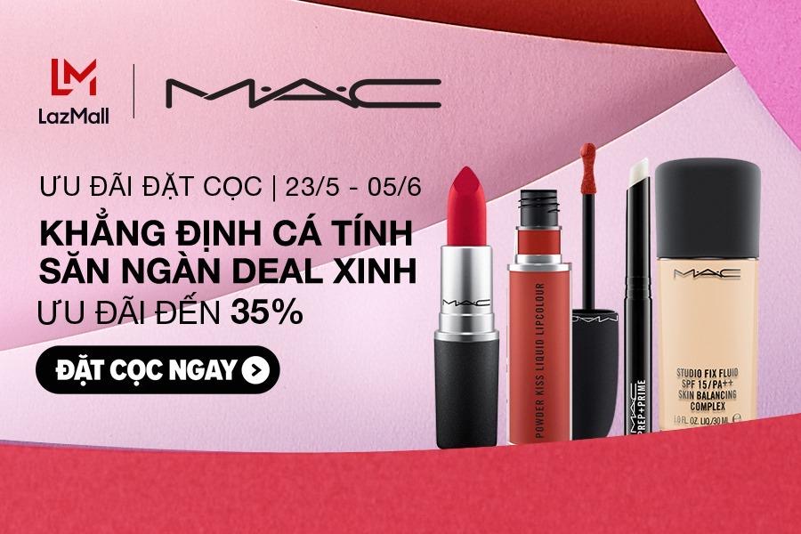 Thương hiệu MAC với những ưu đãi “cực hời” tại Siêu Sale Lazada 6/6 3