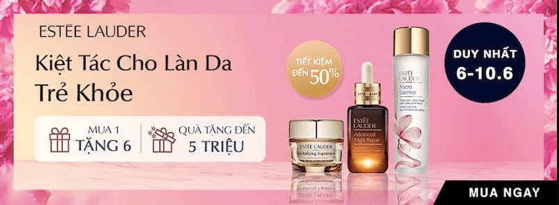 Ưu đãi siêu sale 6.6 đến từ nhà Estee Lauder