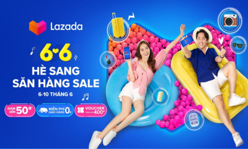 Chào Hè Rực Rỡ Cùng Siêu Sale Lazada 6.6