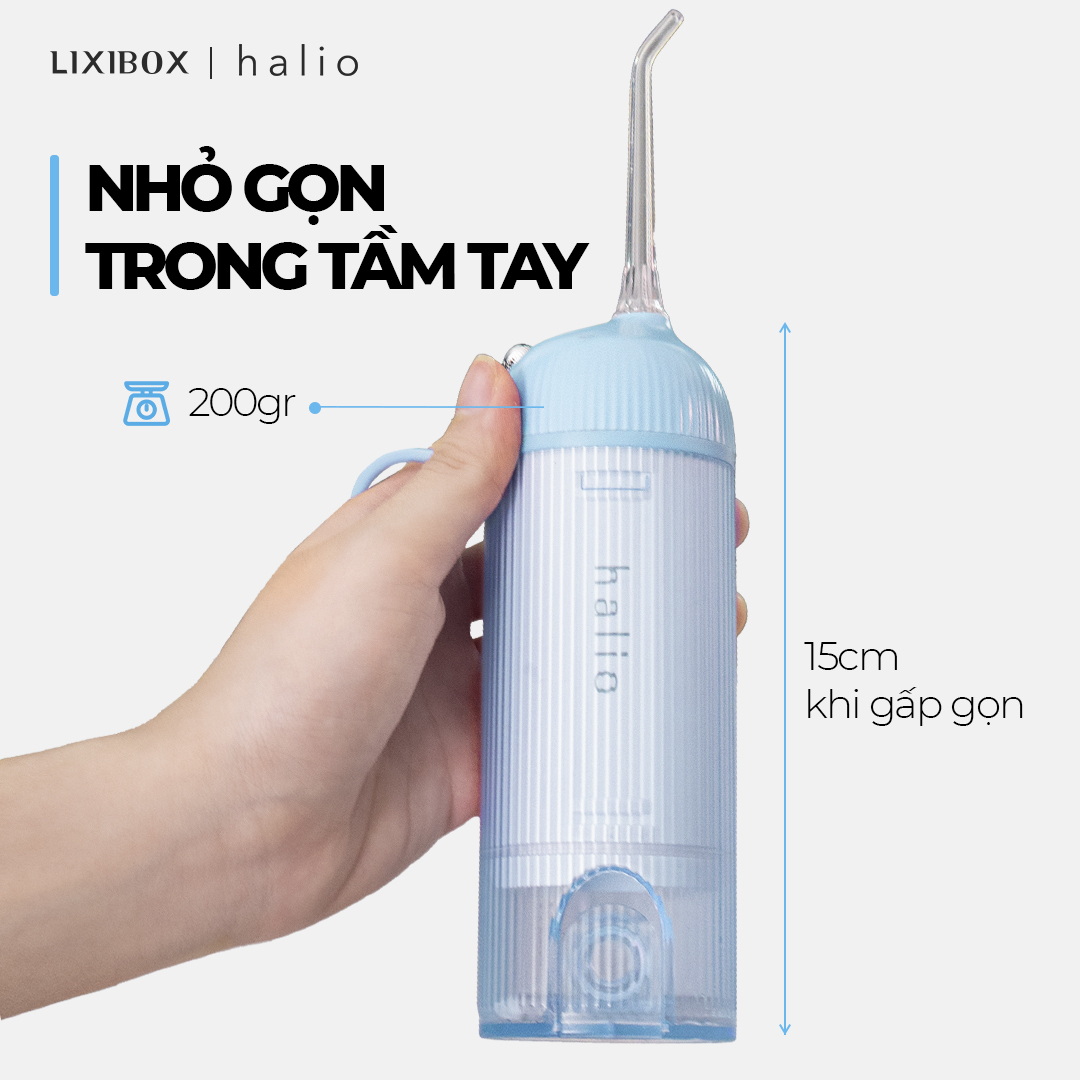 5 lý do bạn nên dùng dòng máy tăm nước của thương hiệu Halio 2